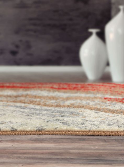 Alfombra Amigo 160 x 230 cm Beige Ondas-2