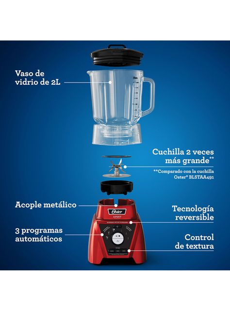 Licuadora Xpert Series Roja + Blend N Go-7