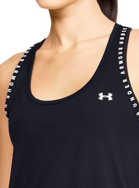 Polera Mujer Knockout Tank Negro-2