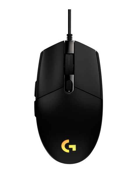 Mouse Gamer Alámbrico G203 RGB Negro-1