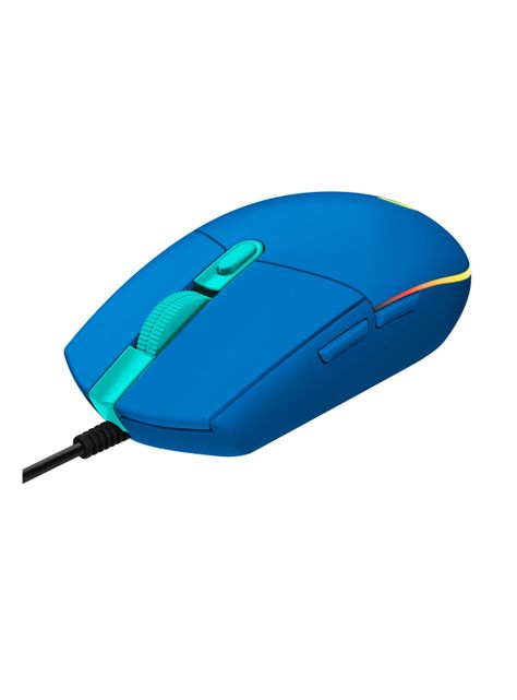 Mouse Gamer Alámbrico G203 RGB Ligth Azul-0