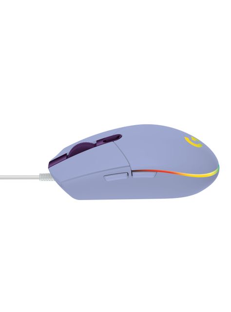 Mouse Gamer G203 RGB Light Lila-2