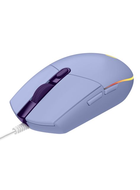 Mouse Gamer G203 RGB Light Lila-3