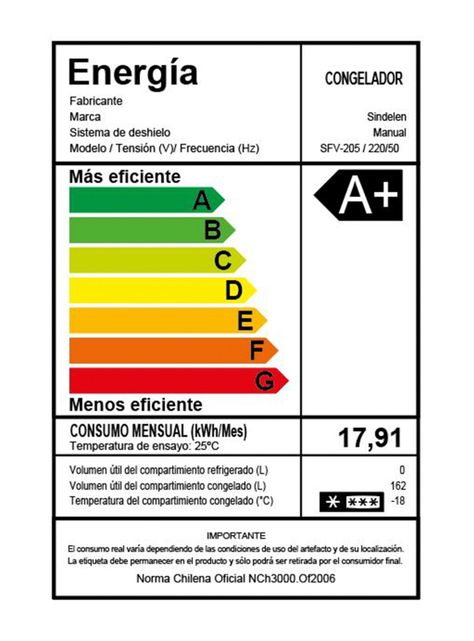 Freezer Vertical Frío Directo 162 Litros SFV-205SI-3