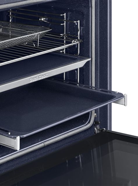 Horno Empotrable Eléctrico 76 Litros Series 5 Dual Cook y Air Fry WiFi Negro-4