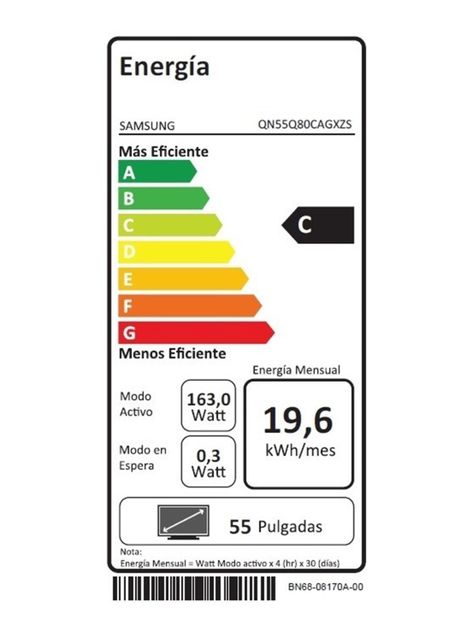 Smart TV QLED 4K 55" Q80C-9