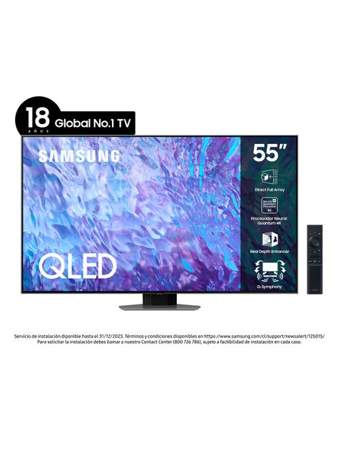 Smart TV QLED 4K 55" Q80C-2