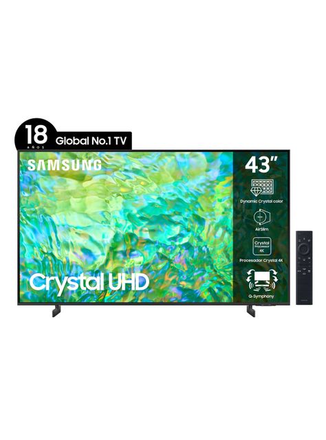 Crystal UHD 4K 43" LED CU8000GXZS-2