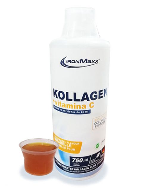 Colágeno IronMaxx Hidrolizado Kollagen Vitamina C 750 ml IronMaxx-2