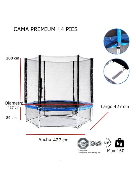 Cama Elástica 423 Metros-1