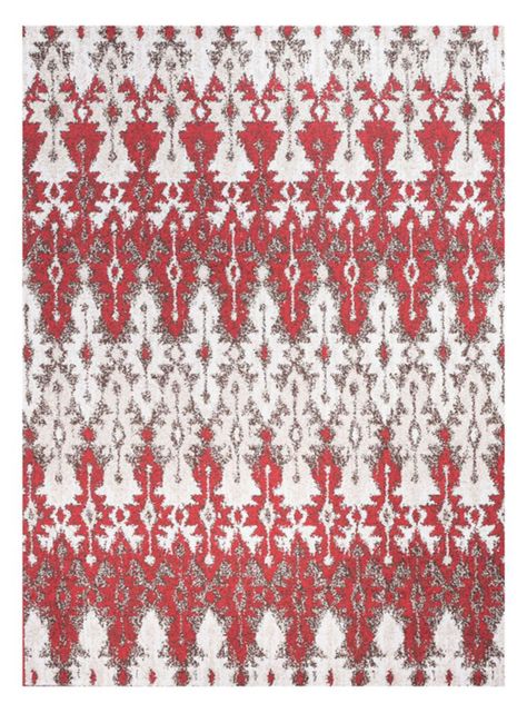 Alfombra Kaleb 150 x 200 cm Rojo-0