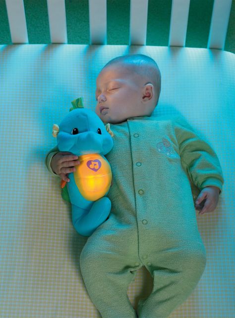 Peluche Fisher Price Fp Caballito De Mar Dulces Sueños-2