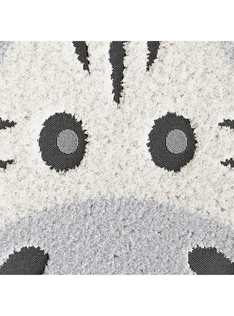 Alfombra Redonda Infantil 120 cm Cebra-1