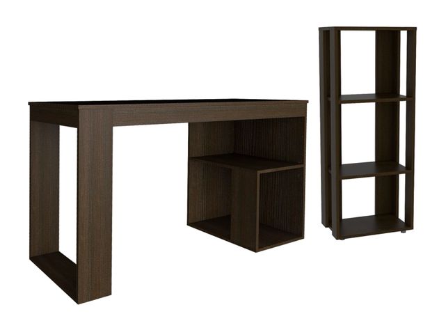 Combo Office Astana Escritorio + Librero TuHome-0