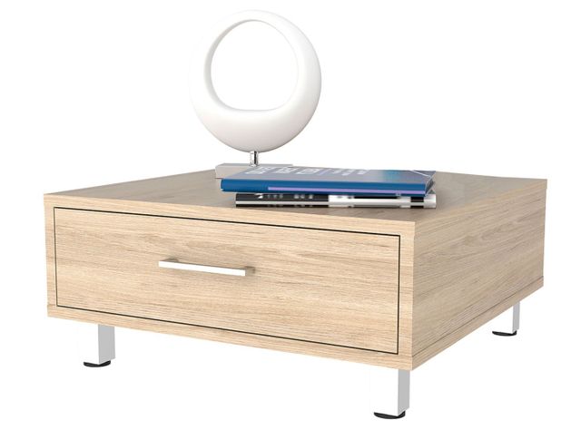 Combo Living Beijing Rovere Rack Extensible TV 40'' + Mesa de Centro-6