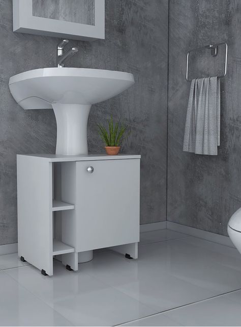 Optimizador Lavamanos Bath 47-A 1 Puerta Blanco-4