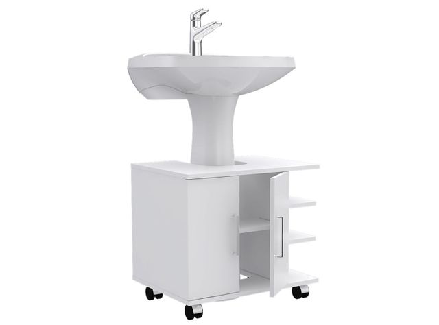 Mueble Optimizador Lavamanos 2 Puertas TuHome-1