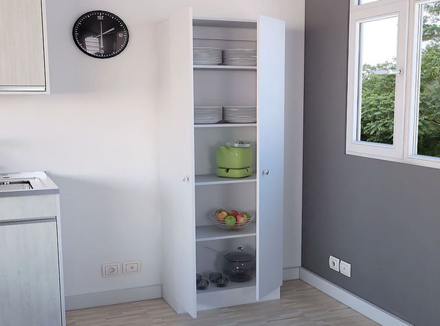 Despensa Multiusos 2 Puertas 180 cm TuHome-1