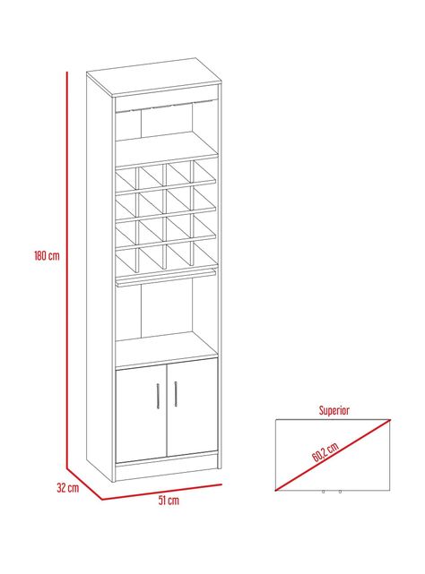 Combo TuHome Living Beijing Rovere Bar Kava + Arrimo TuHome-3
