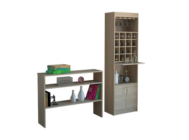 Combo TuHome Living Beijing Rovere Bar Kava + Arrimo TuHome-0