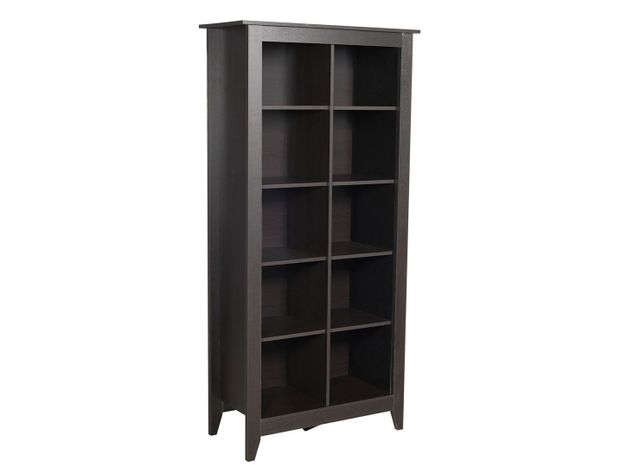 Combo Living Essential Wengué Librero + Mesa de Centro + Arrimo Attimo-2