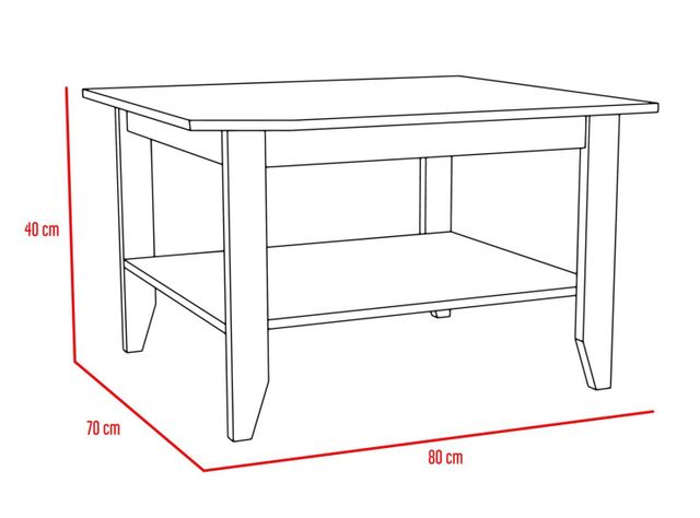 Combo Living Essential Librero + Mesa de Centro + Arrimo-4