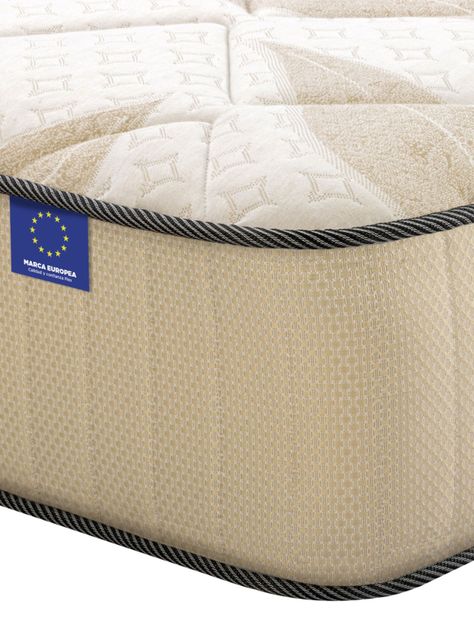 Cama Europea Dual Sensity 2 Plazas Box Base Dividida-2