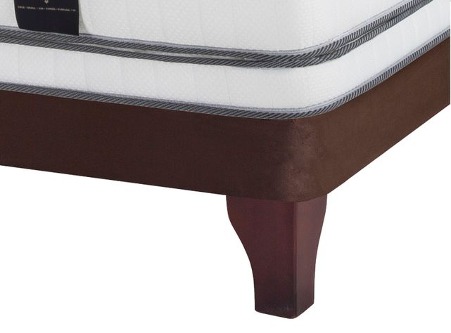Cama Europea Majesty King Base Dividida Chocolate + Set Muebles Colonia-2