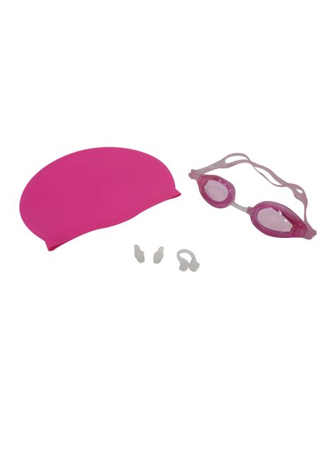 Gorro de Natación Adulto con Lentes(4Pzas)-0