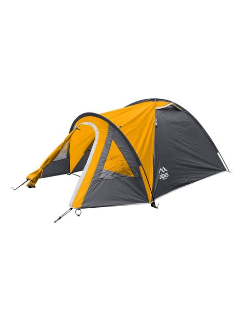Carpa 4 Personas Lluvia Dome Paine Amarilla-0