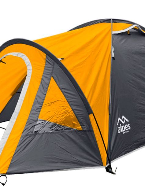 Carpa 4 Personas Lluvia Dome Paine Amarilla-1