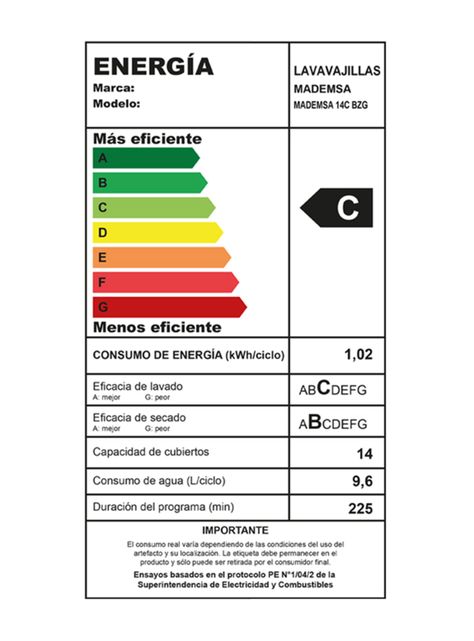 Lavavajillas 14 Cubiertos 14C BZG Blanco-6