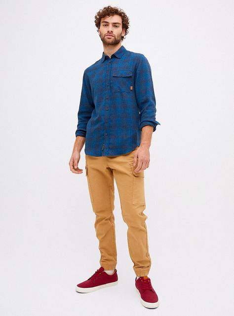 Pantalón Comfort Fit Básico-3
