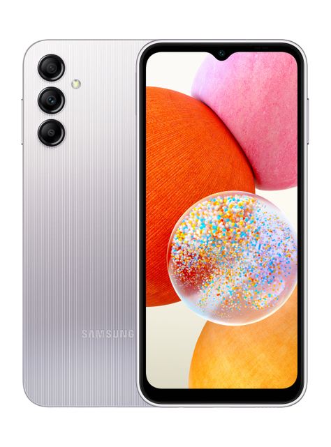 Smartphone Galaxy A14 128GB 6.6" Awesome Silver Liberado-0