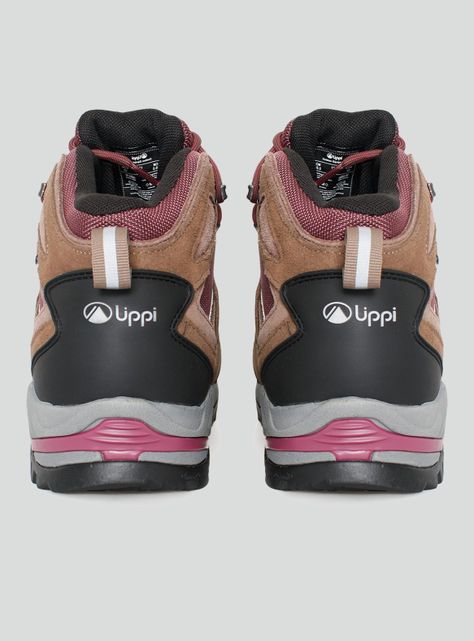 Zapatilla Lippi Puelo CS HI Burdeo Mujer-3