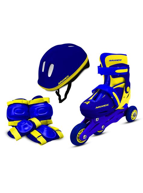 Set Avalanche Patines Azul-0