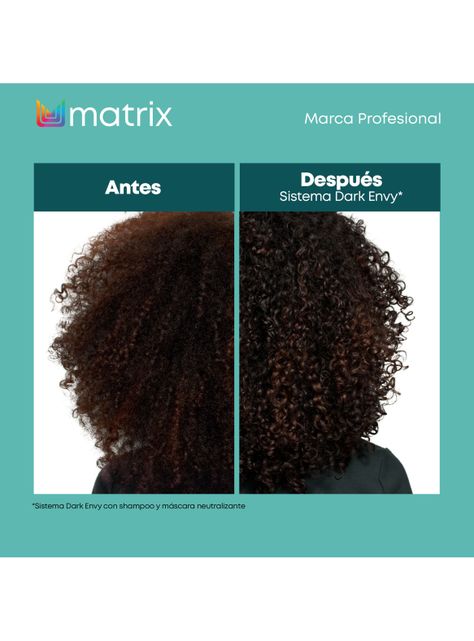 Shampoo Matizador Verde Cabello Castaño Oscuro con Color Dark Envy 300ml-3
