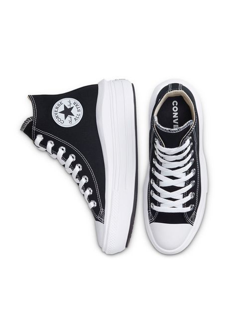 Zapatilla Urbana Chuck Taylor Move Negro Mujer-3