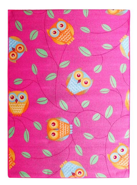 Alfombra Infantil Frize 95 x 133 cm Happy Owl-0