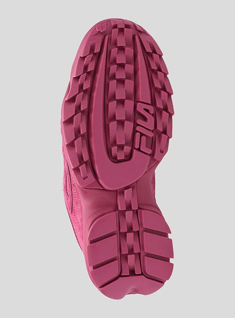 Zapatilla Urbana Fila Disruptor 2 Premium Suede Rosado Mujer-3