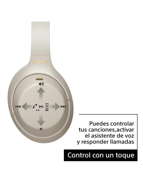 Audífonos Bluetooth Noise Cancelling WH-1000XM4 Plateado-3