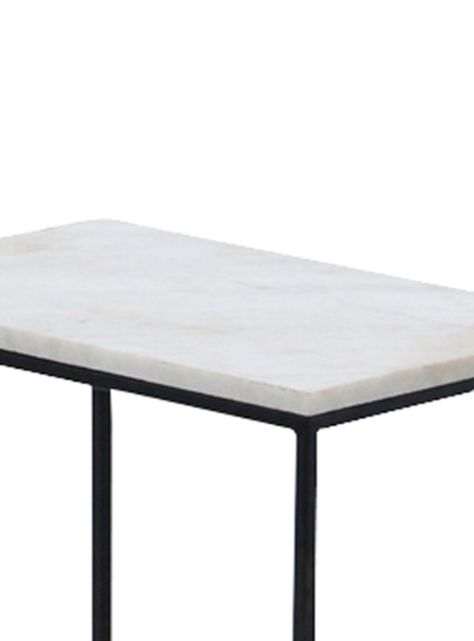 Mesa Lateral Moore Mármol 50x32 cm-4