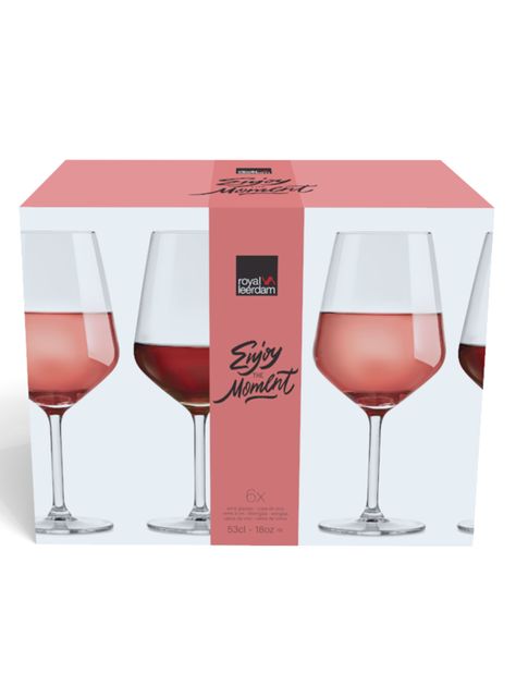 Set 6 Copas Vino Tinto Enjoy-2