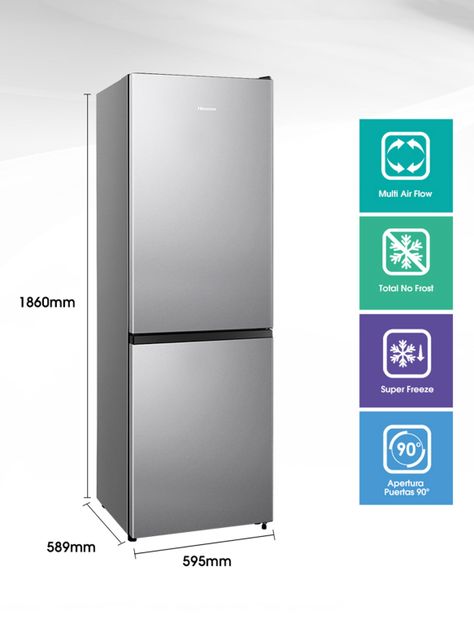 Refrigerador Bottom Freezer No Frost 300 Litros RD-39WC-2