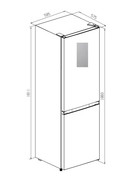 Refrigerador Bottom Freezer No Frost 300 Litros RD-39WC-1
