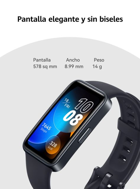 Smartband Band 8 Negro-3