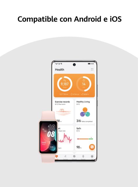 Smartband Band 8 Rosado-5