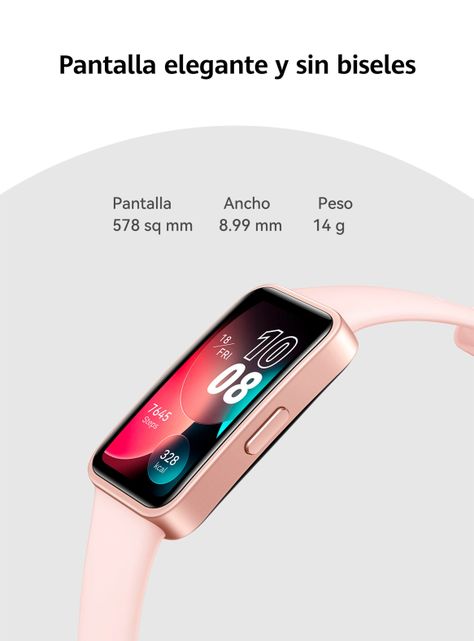 Smartband Band 8 Rosado-3
