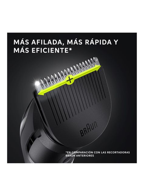 Recortadora de Barba 39 Ajustes + Máquina Afeitar Gillette-1