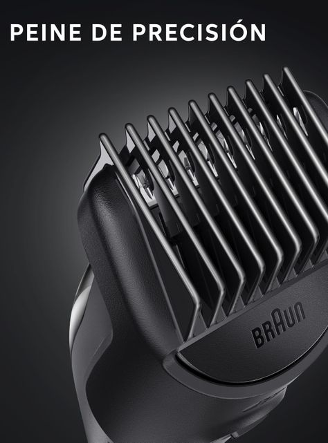 Recortadora de Barba 39 Ajustes + Máquina Afeitar Gillette-2